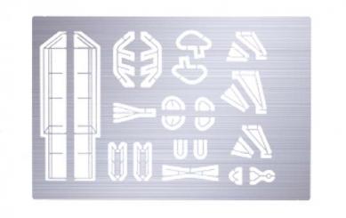 IJN I-19 / 27 Class Submarine common PE Parts 