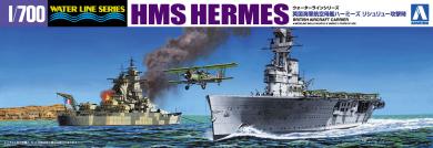 HMS Hermes aircraft carrier attacks Richelieu (plus HMS Moth) 
