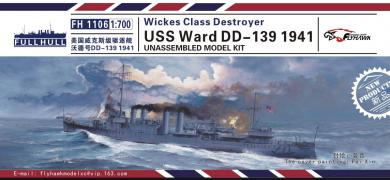 USS Ward DD-139 Wickes class 1941 
