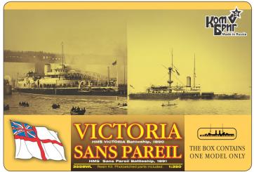 HMS Victoria / HMS Sans Pareil Battleship 1890 