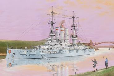 Schleswig-Holstein Battleship 1908 