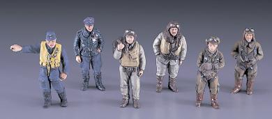 X48-7 WWII Pilot Figure Set 