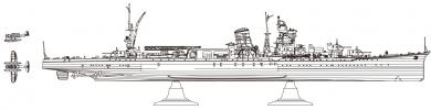 Agano IJN Light Cruiser 