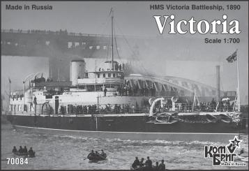 HMS Victoria Battleship 1890 