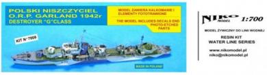 Garland O.R.P. 1942 Destroyer G 