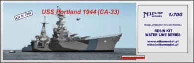 Portland USS 1944 (CA-33) 