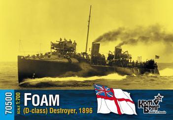HMS Foam, (D-class) Destroyer 1896 