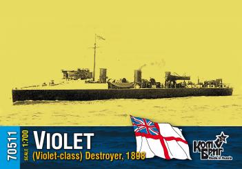 HMS Violet, (Violet-class) Destroyer 1898 