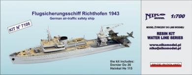 Flugsicherungsschiff Richthofen 1943 - German air-traffic safety ship 