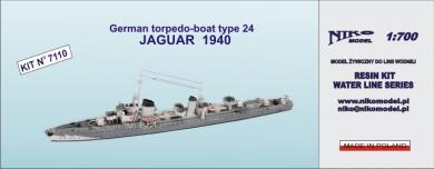 German Torpedo-Boat Type 24 Jaguar 1940 
