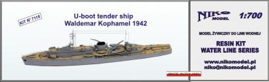 Kriegsmarine U-Boot Tender Waldemar Kophamel 1942 