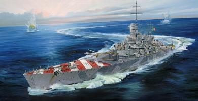 Roma RN 1943 It. Navy Battleship 