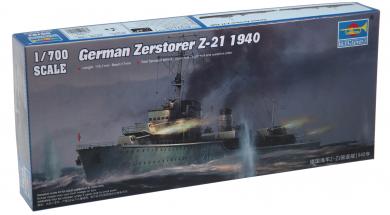 Z-21 German Zerst&ouml;rer 1940 