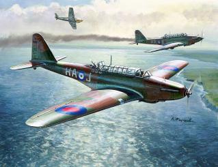 1/144 British light bomber Fairey Battle 