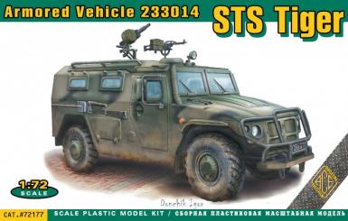 STS Tiger Armored Vehicle GAZ 233014 Tigr 