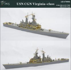 USS CGN Virginia class Super Set for Dragon 