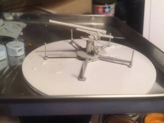 Japanese anti-aircraft gun Type 88 - 75 mm 