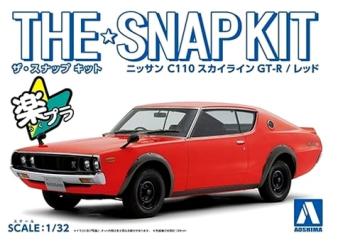 1/32 Nissan C110 Skyline GT-R (Red) 