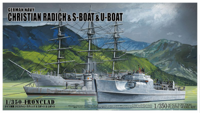 German Navy Christian Radich & S-Boat & U-Boat 