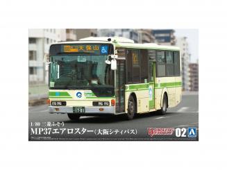 1/80 Mitsubishi Fuso MP37 Aero Star (Osaka City Bus) 