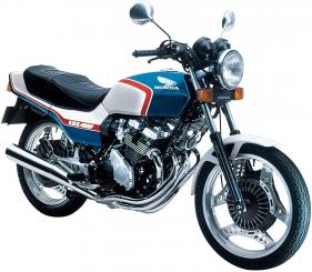1/12 Honda NC07 CBX400F Pearl Candy Blue / Pearl Shell White '81 