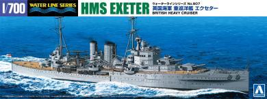 1/700 British Heavy Cruiser Exeter 