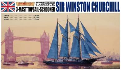 3-mast Topsail-Schooner Sir Winston Churchill 