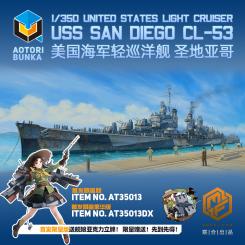USS San Diego CL-53 US Navy Light Cruiser 