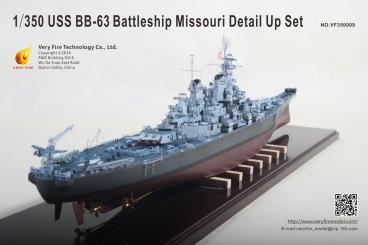 USS Missouri (BB-63) Detail Up Set (for Veryfire VF350903/VF350909) 