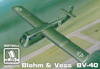 1/72 Blohm & Voss BV-40 german glider fighter 