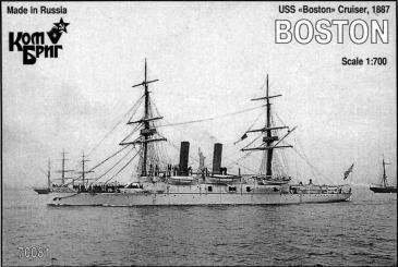 Boston USS Cruiser, 1887 