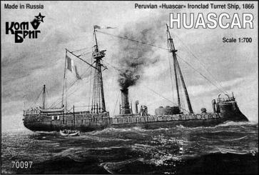Huascar Peruvian, Ironclad Turret Ship1866 