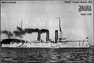 Diana Cruiser Russia 1903 