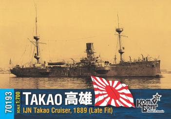 IJN Takao Cruiser\; 1889 (late fit) 