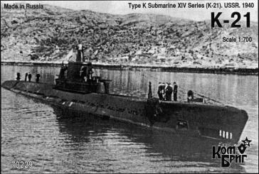 K-21 Submarine XIV Series 1940 