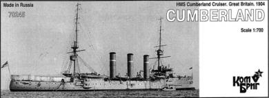 Cumberland HMS Cruiser GB 1904 