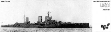 Lion HMS Battlecruiser 1912 