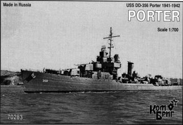Porter USS DD-356 (1941-1942) 