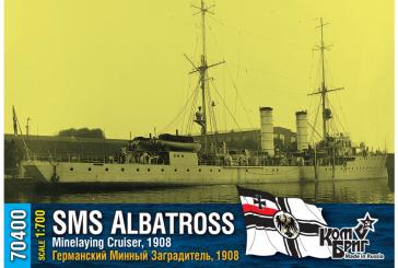 SMS Albatross Minelaying Cruiser, 1908 