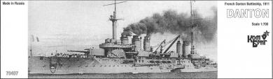 Danton French Battleship 1911 