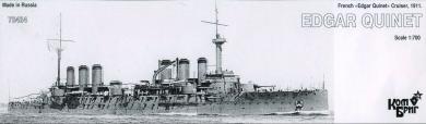Edgar Quinet French Cruiser 1911 