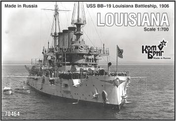 Louisiana BB-19, USS -1906- 