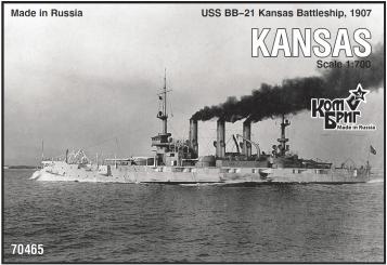 Kansas BB-21, USS -1907- 
