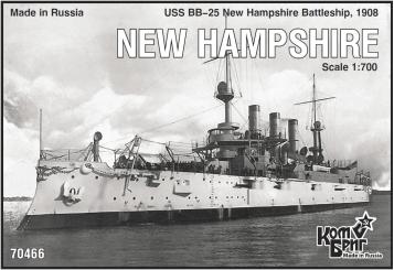 New Hampshire BB-25, USS -1908- 