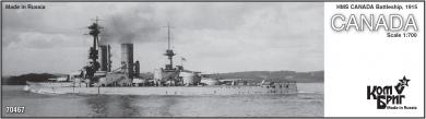 Canada HMS Battleship 1915 