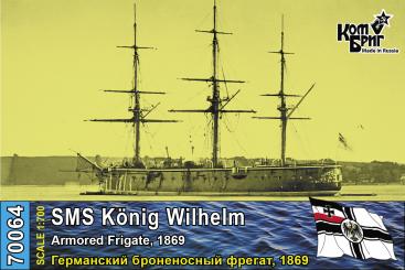 SMS König Wilhelm, Armoured Frigate, 1869 
