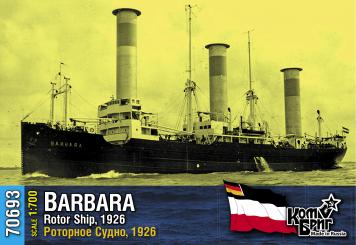 Barbara, German Rotor Ship, 1926 