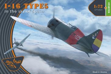 1/72 I-16 type 5 (in the sky of Spain) 