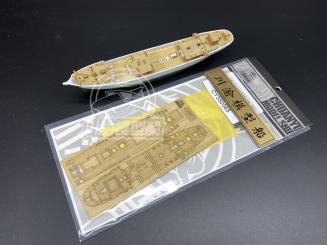 1/350 Danmark Wooden Deck and Masking sheet for Aoshima kit 