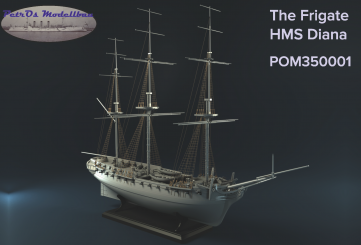 The Frigate HMS Diana 1794 